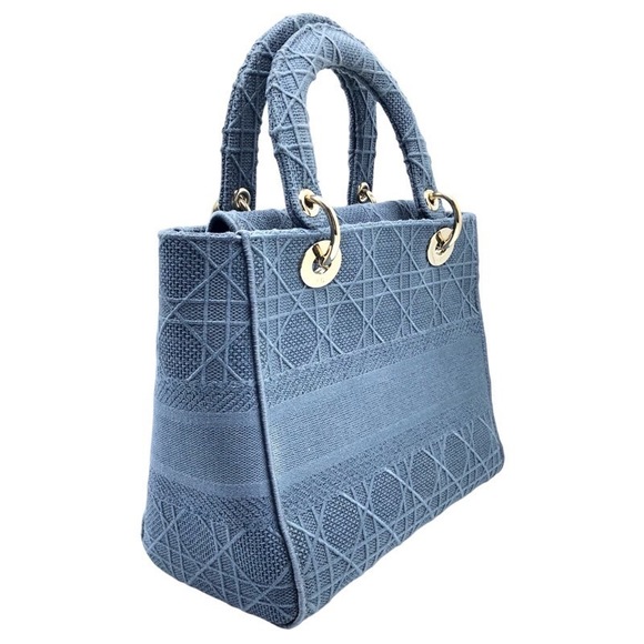 Dior Handbags - Dior Delight Lady Handbag Christian Canvas   Medium